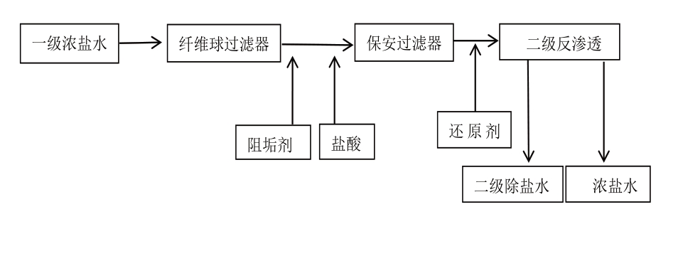 二级反渗透工艺流程