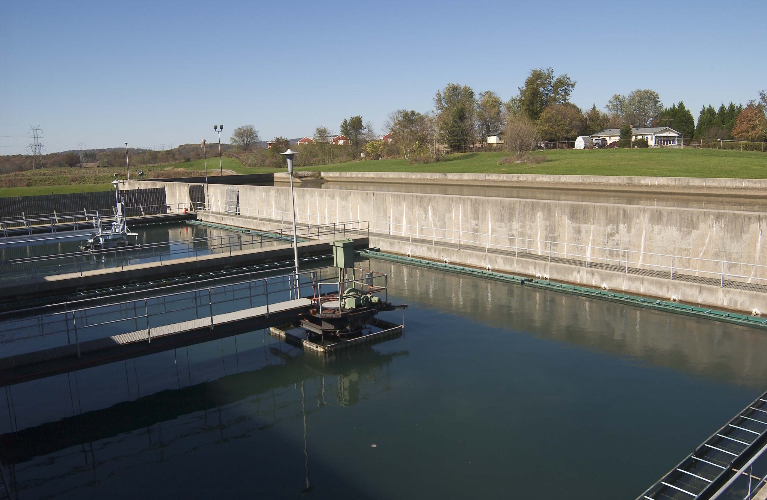 Coagulation and filtration processes at a drinking water treatment plant