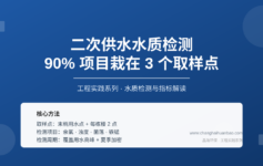 二次供水水质检测7项不达标？90%项目栽在这3个取样点和1个检测周期