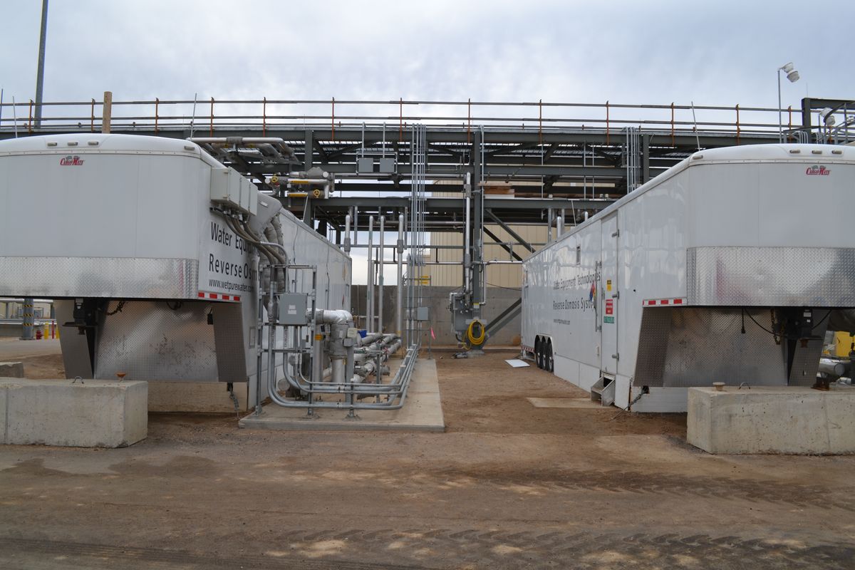 industrial chemical plant water treatment reverse osmosis system