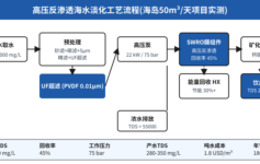 海岛度假村日产 50 吨淡水的高压反渗透选型:3 个核心参数 + 普吉岛 2 年真实数据