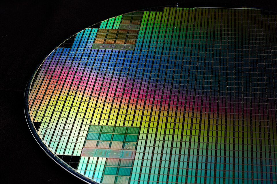 Silicon wafer used in semiconductor manufacturing