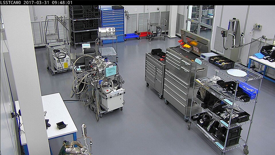 Semiconductor clean room manufacturing environment where ultrapure water is critical for wafer processing