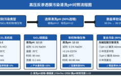 高压反渗透膜污染清洗后脱盐率还上不去？90%是因为选错了清洗pH