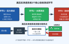 高压反渗透系统验收产水电导率超标？90%项目栽在3个核心测试环节