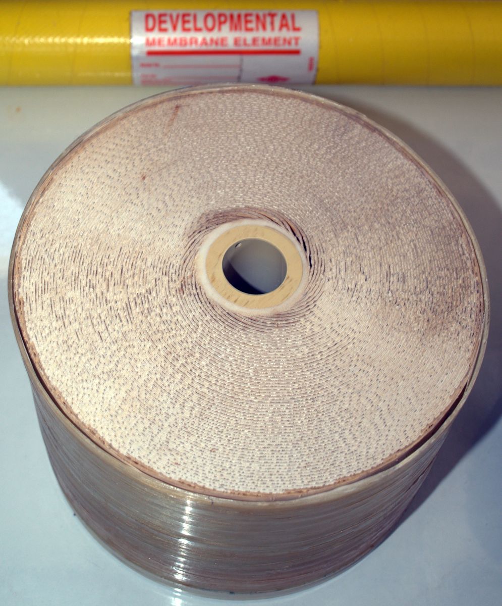 Reverse osmosis membrane coil used in DTRO landfill leachate treatment