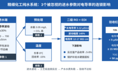 精细化工纯水产水电导率波动30%，先查这3个进水参数
